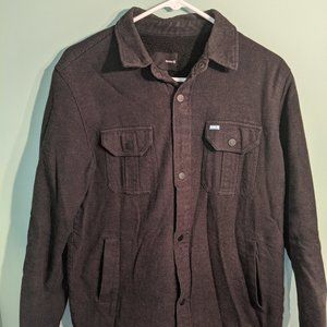 Hurley Collared Lined Coat - Black - Small